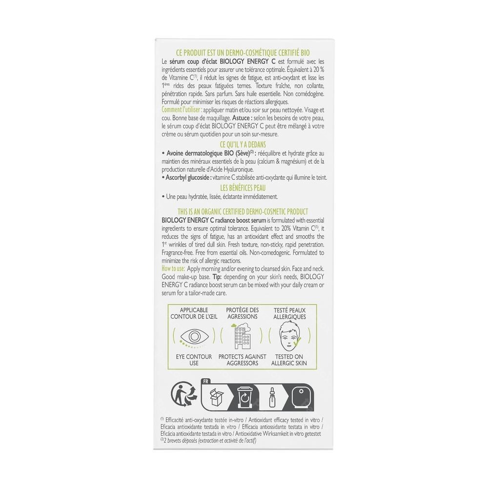A-Derma Biology Energy C Serum 30ml