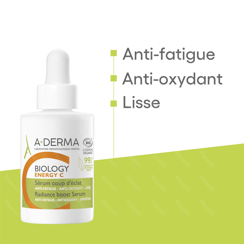 A-Derma Biology Energy C Serum 30ml