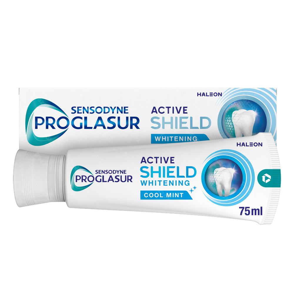 Sensodyne Proglasur Active Shield Whitening Dentifrice 75ml