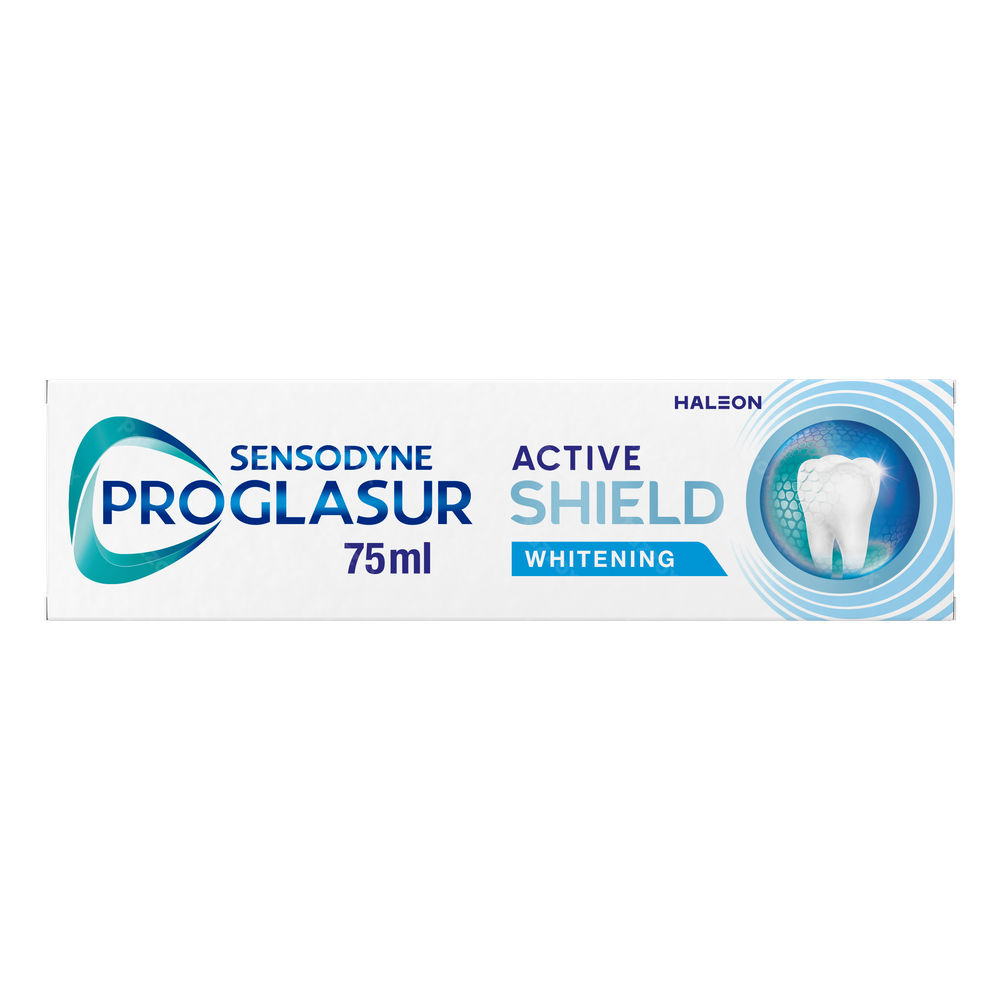 Sensodyne Proglasur Active Shield Whitening Dentifrice 75ml