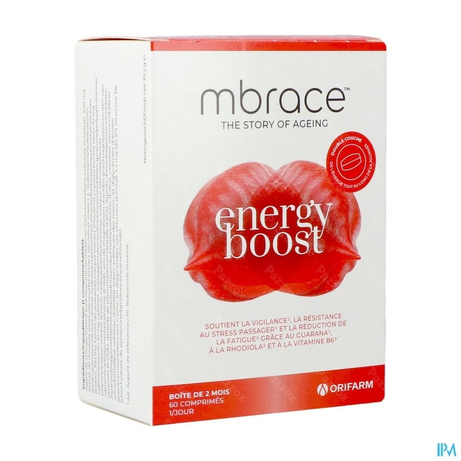 Mbrace Energy Boost 60 Comprimés