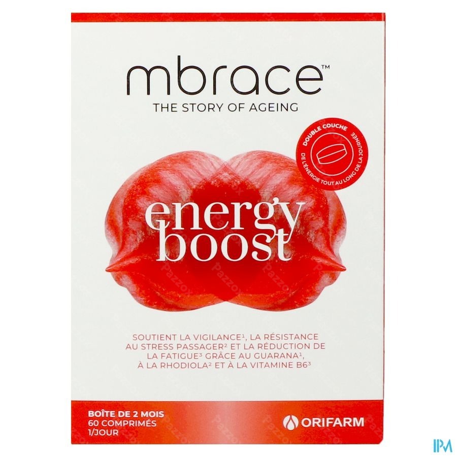 Mbrace Energy Boost 60 Comprimés