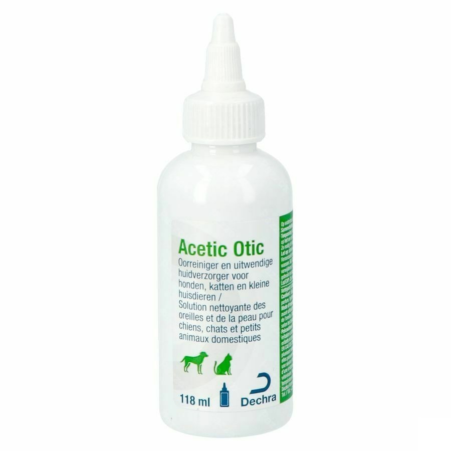 Acetic Otic Nettoyage Oreille Peau 118ml Nf