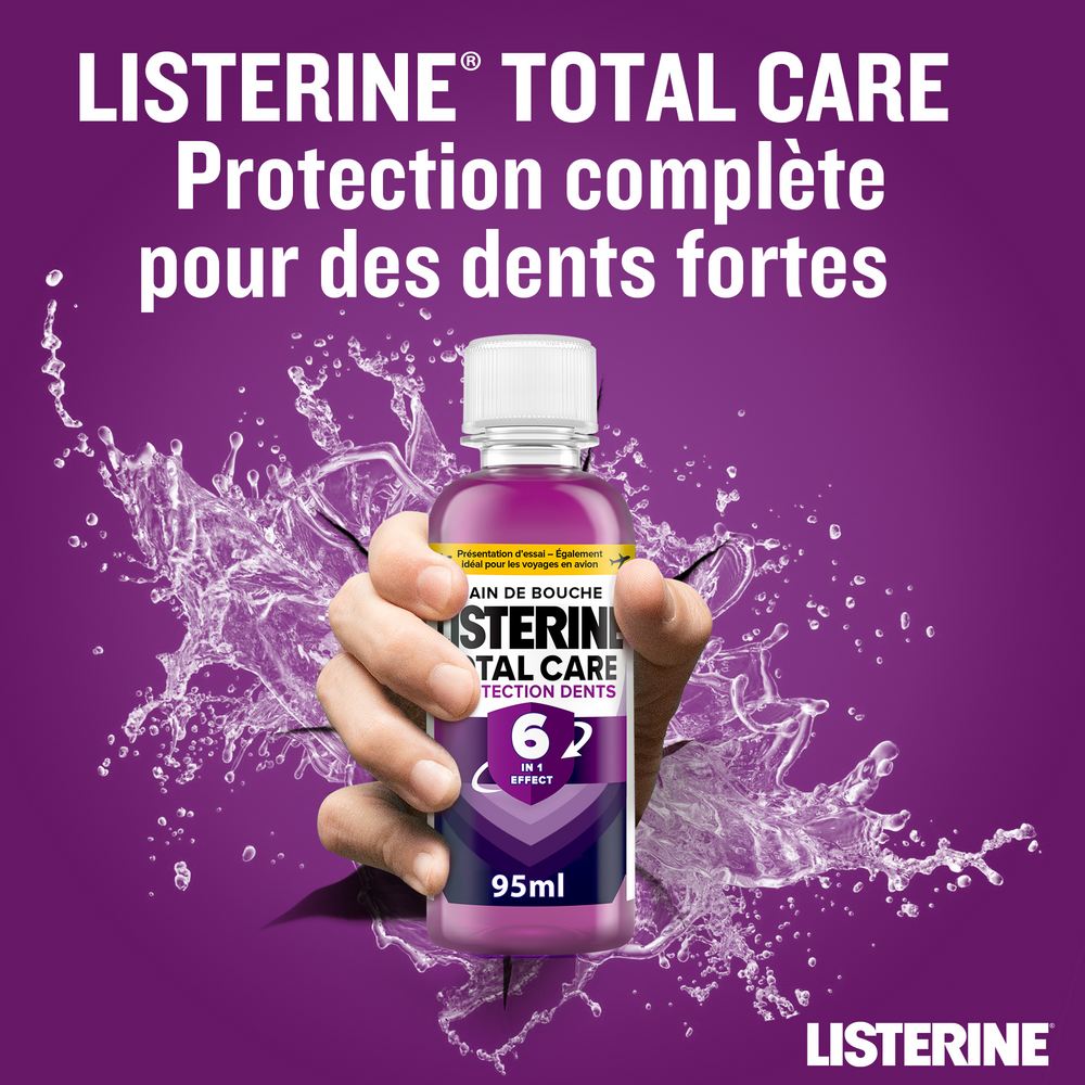 Listerine Eau Buccale Total Care 95ml