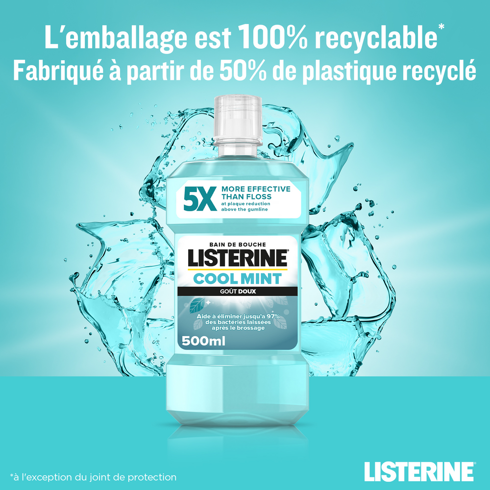 Listerine Coolmint Mild 500ml
