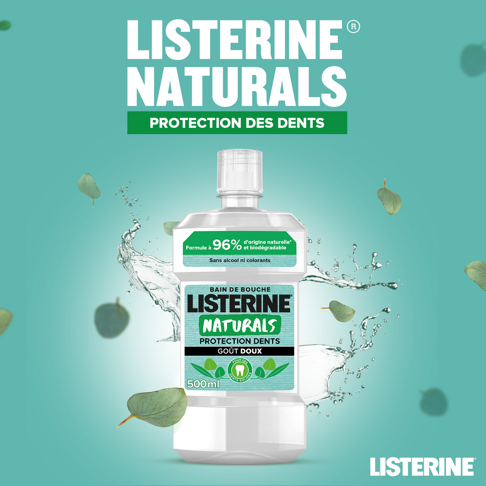 Listerine Naturals Protection Dents 500ml