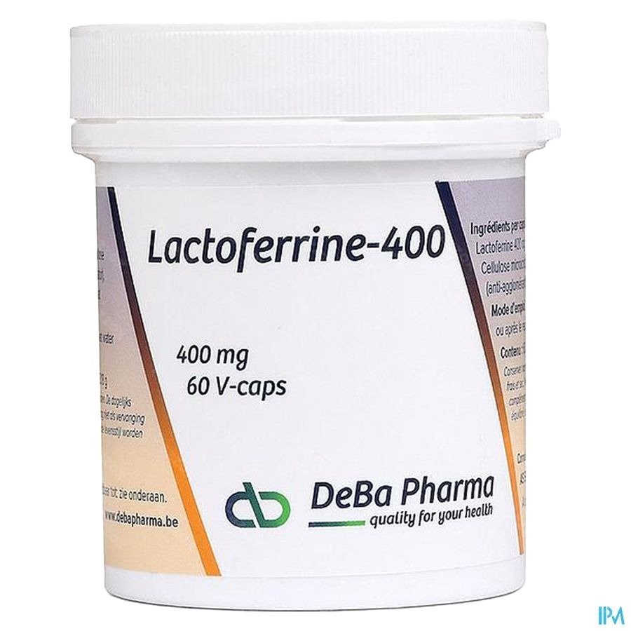 Lactoferrine 400mg V-caps 60 Deba