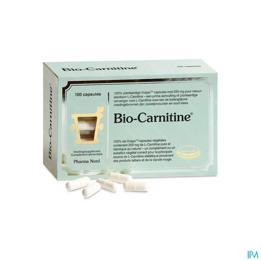 Bio-Carnitine 250mg V-Caps 100