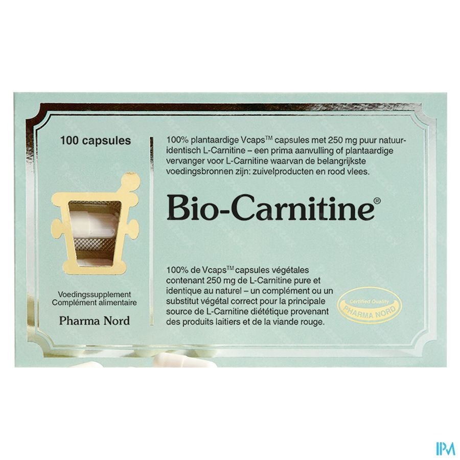 Bio-Carnitine 250mg V-Caps 100