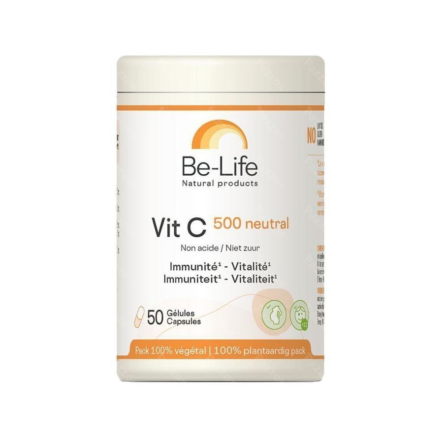 Vit C 500 Neutral Be Life Nf Caps 50 Rempl.4200416