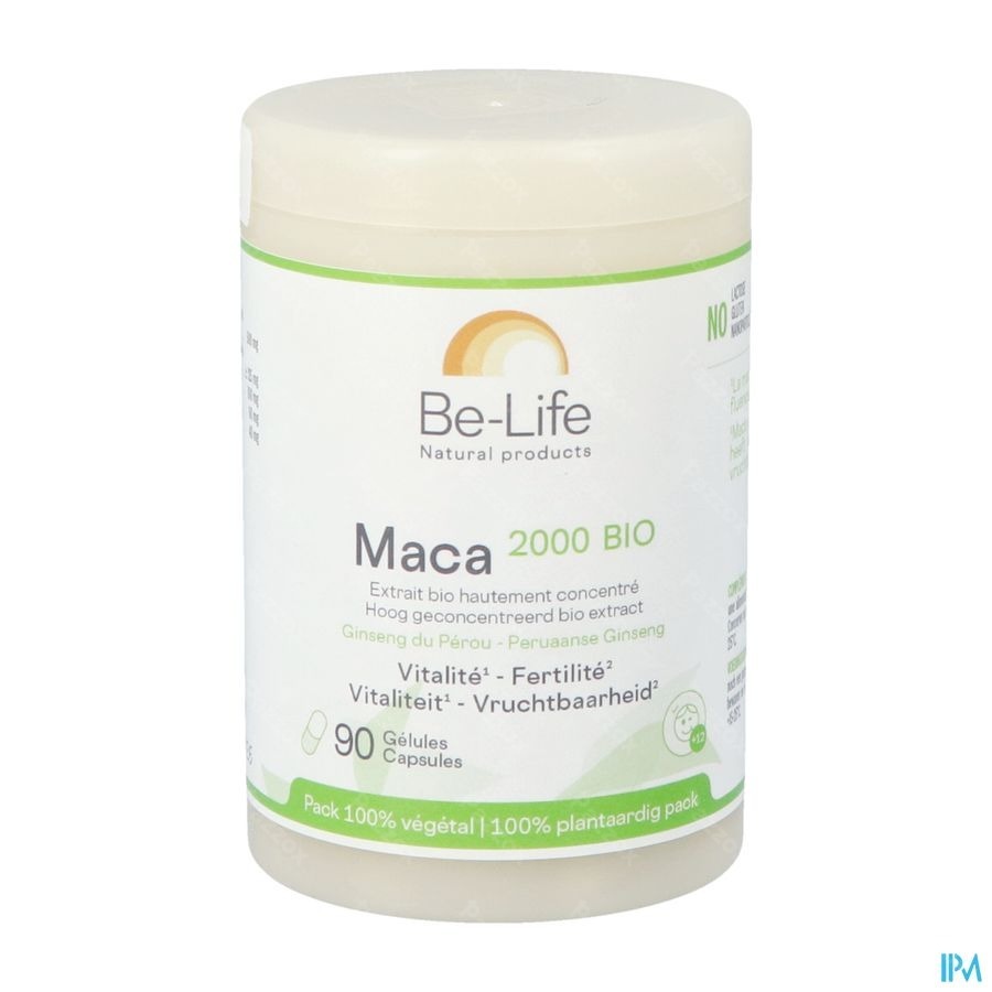 Be-Life Maca 2000 Bio 90 Capsules