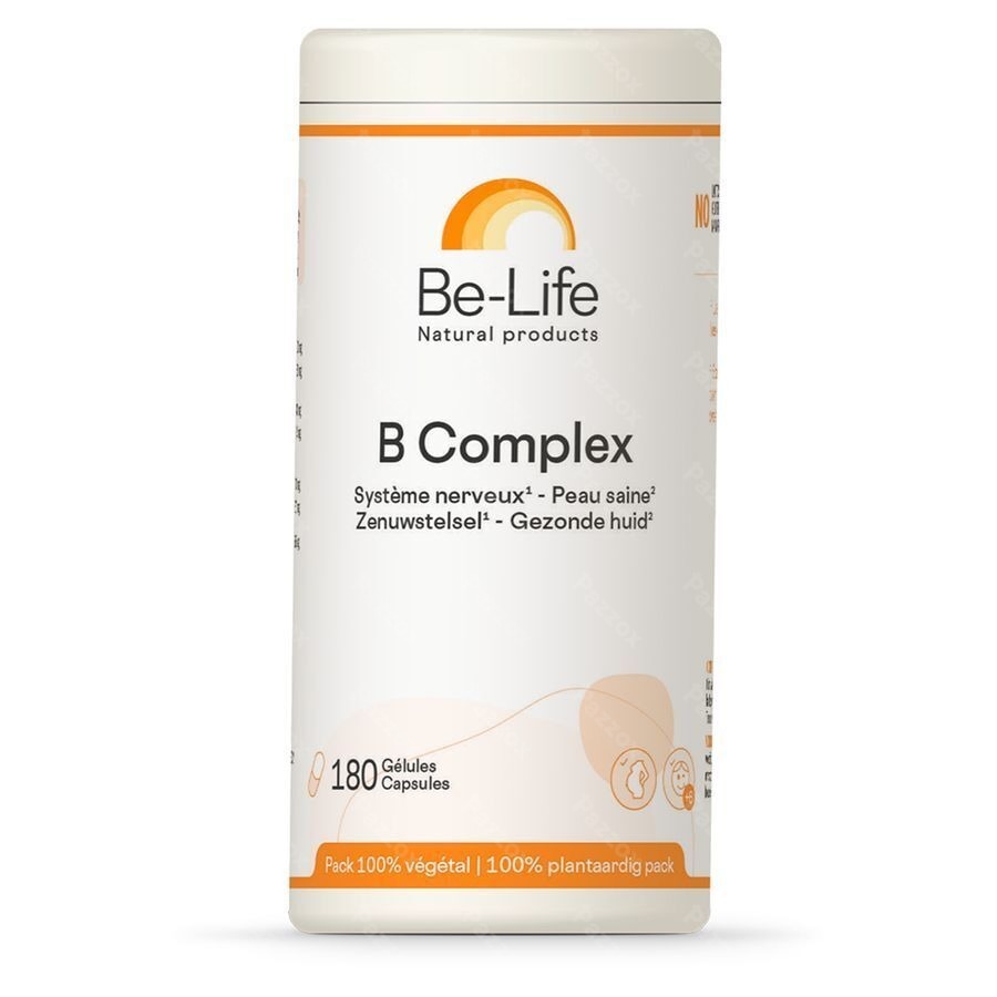 B Complex Vitamin Be Life Nf Caps 180 Remp.2750842