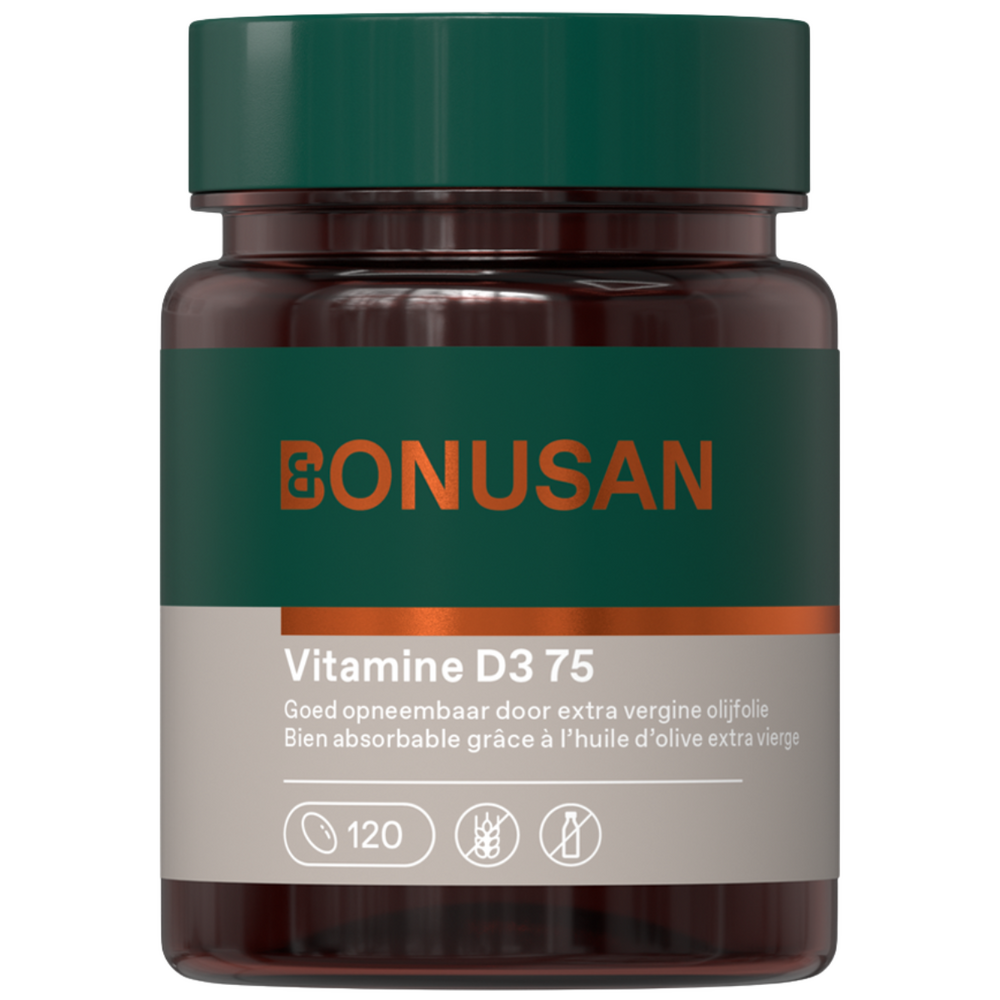 Vitamine D3 75mcg/ 3000 Ie Softcaps 120 Bonusan