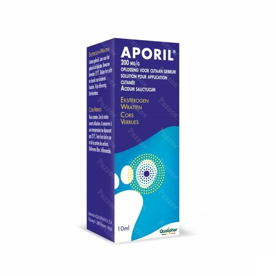 Aporil 200mg/g Sol Application Cutanee 10ml