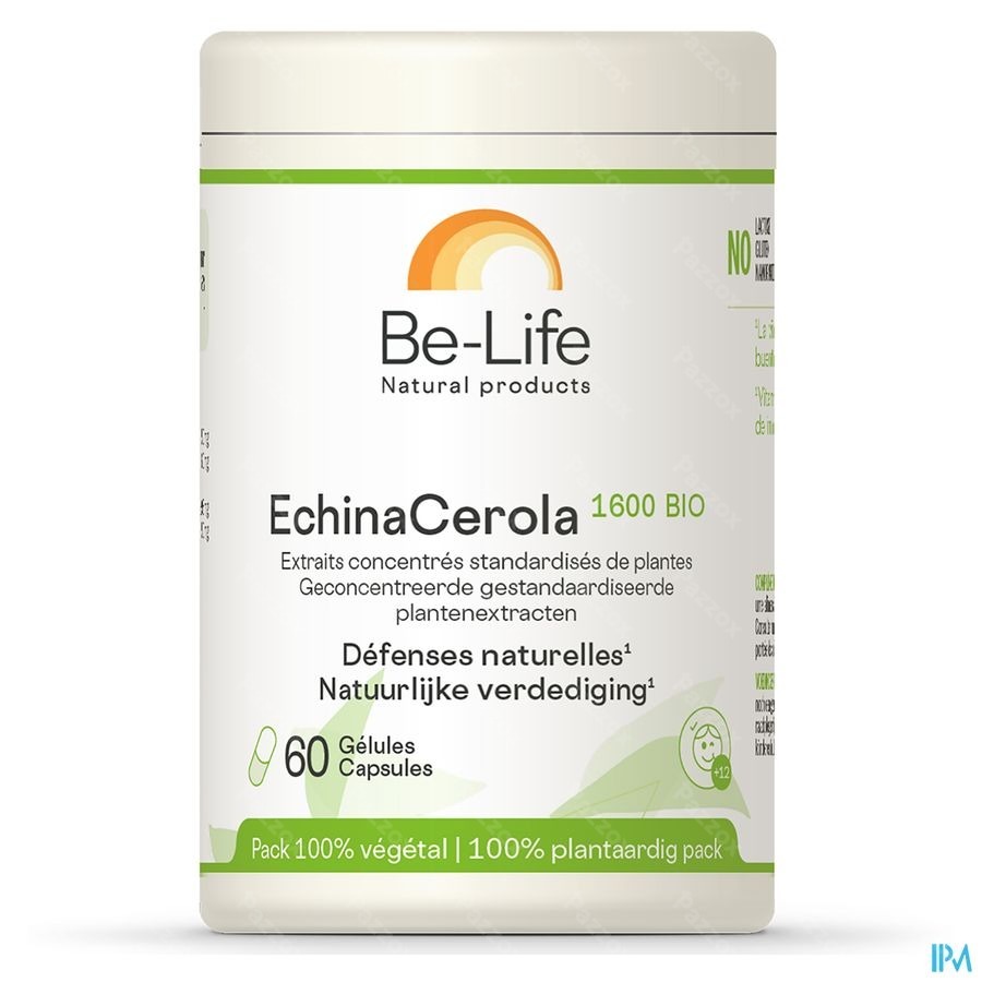 Be-Life Echinacerola 1600 Bio 60 Capsules