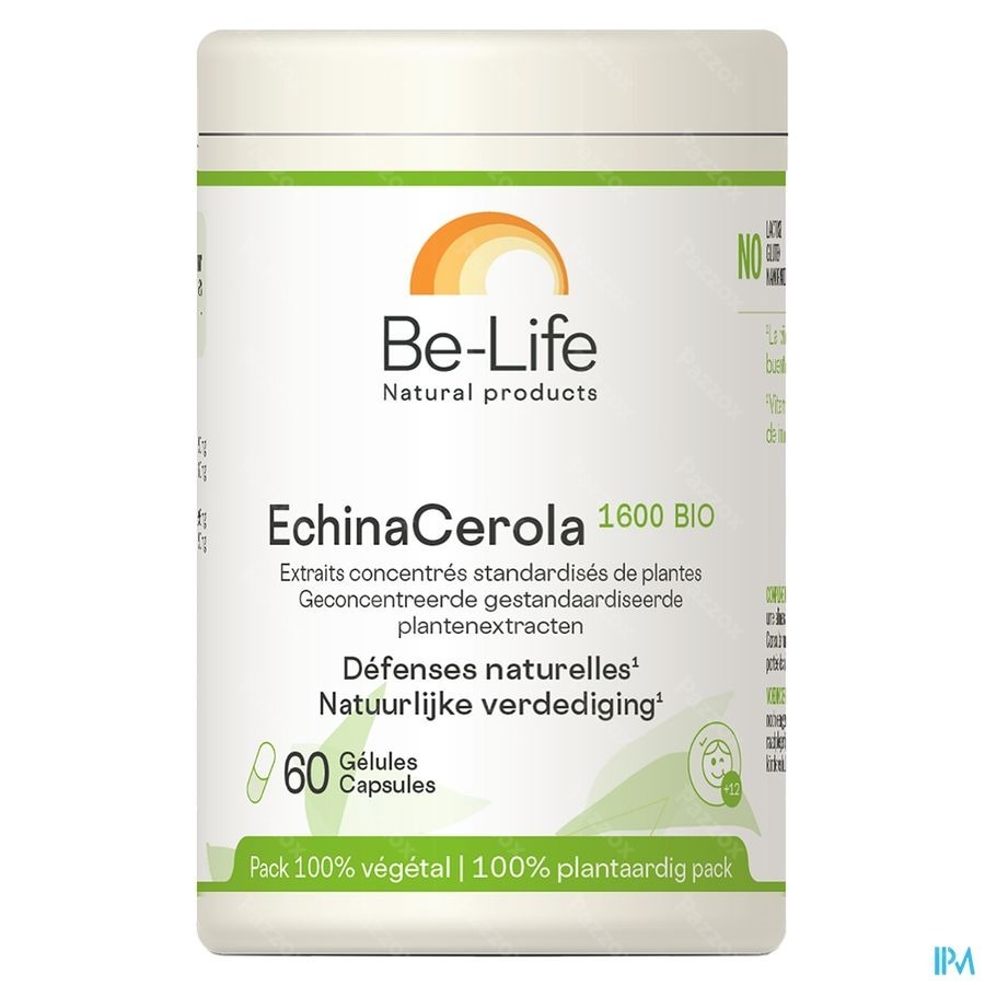 Be-Life Echinacerola 1600 Bio 60 Capsules