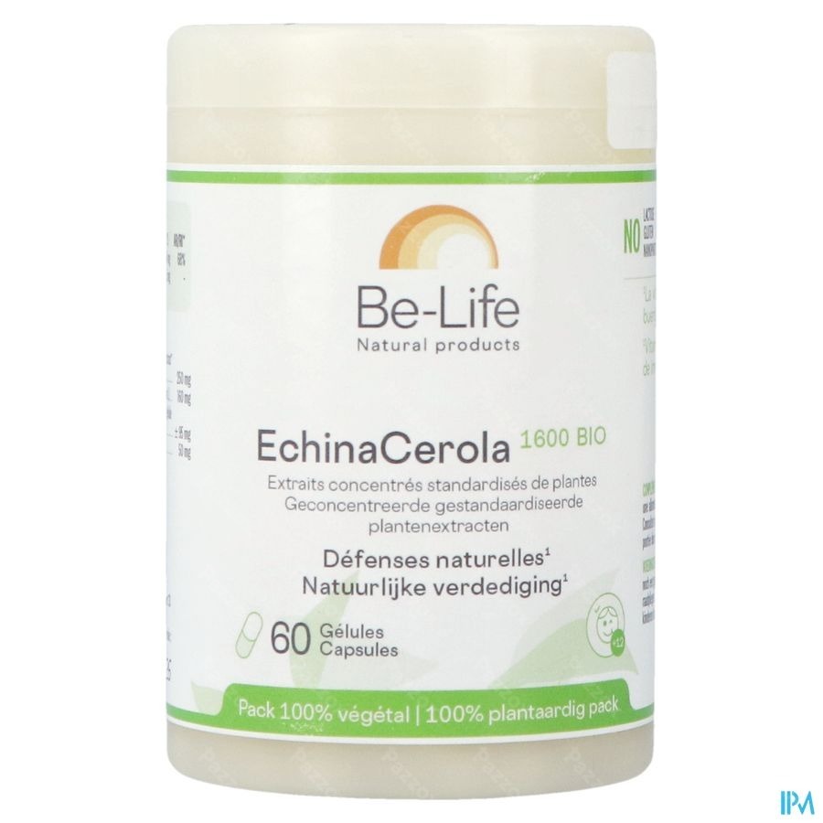 Be-Life Echinacerola 1600 Bio 60 Capsules
