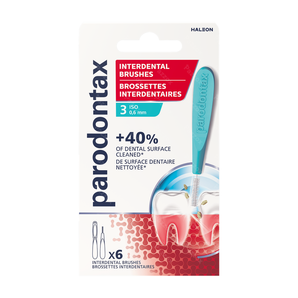 Parodontax Brossettes Interdentaires 0,6mm 6