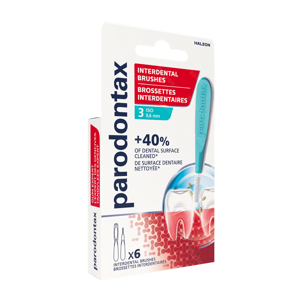 Parodontax Brossettes Interdentaires 0,6mm 6