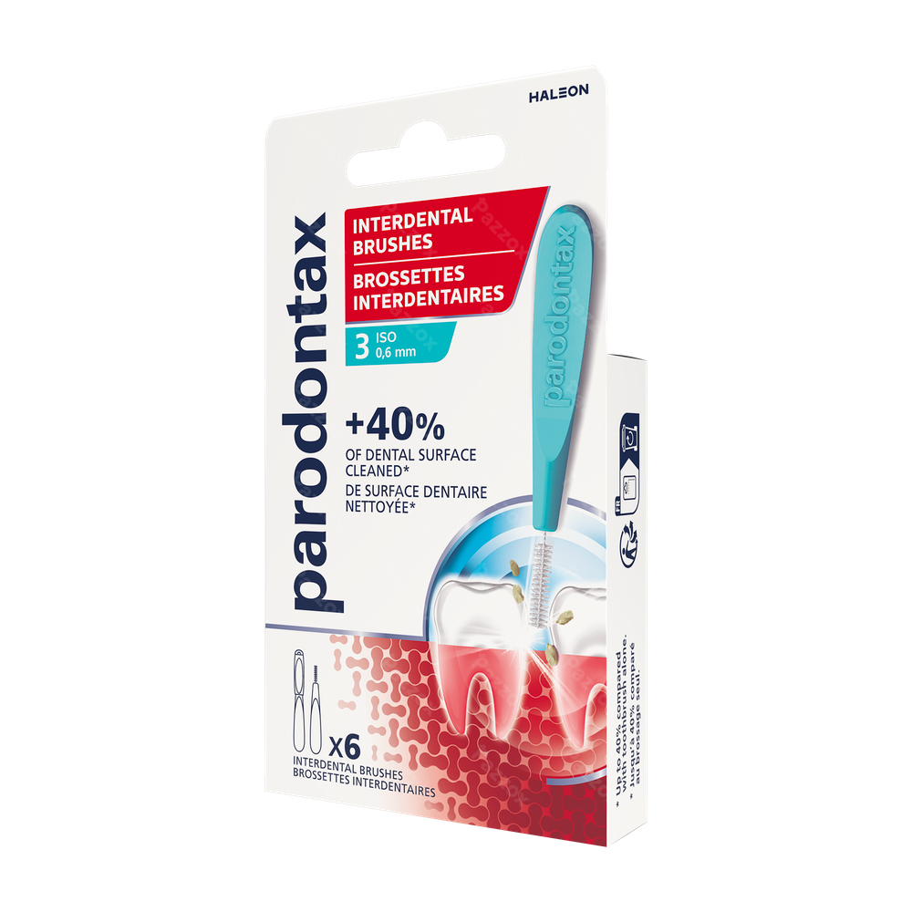 Parodontax Brossettes Interdentaires 0,6mm 6