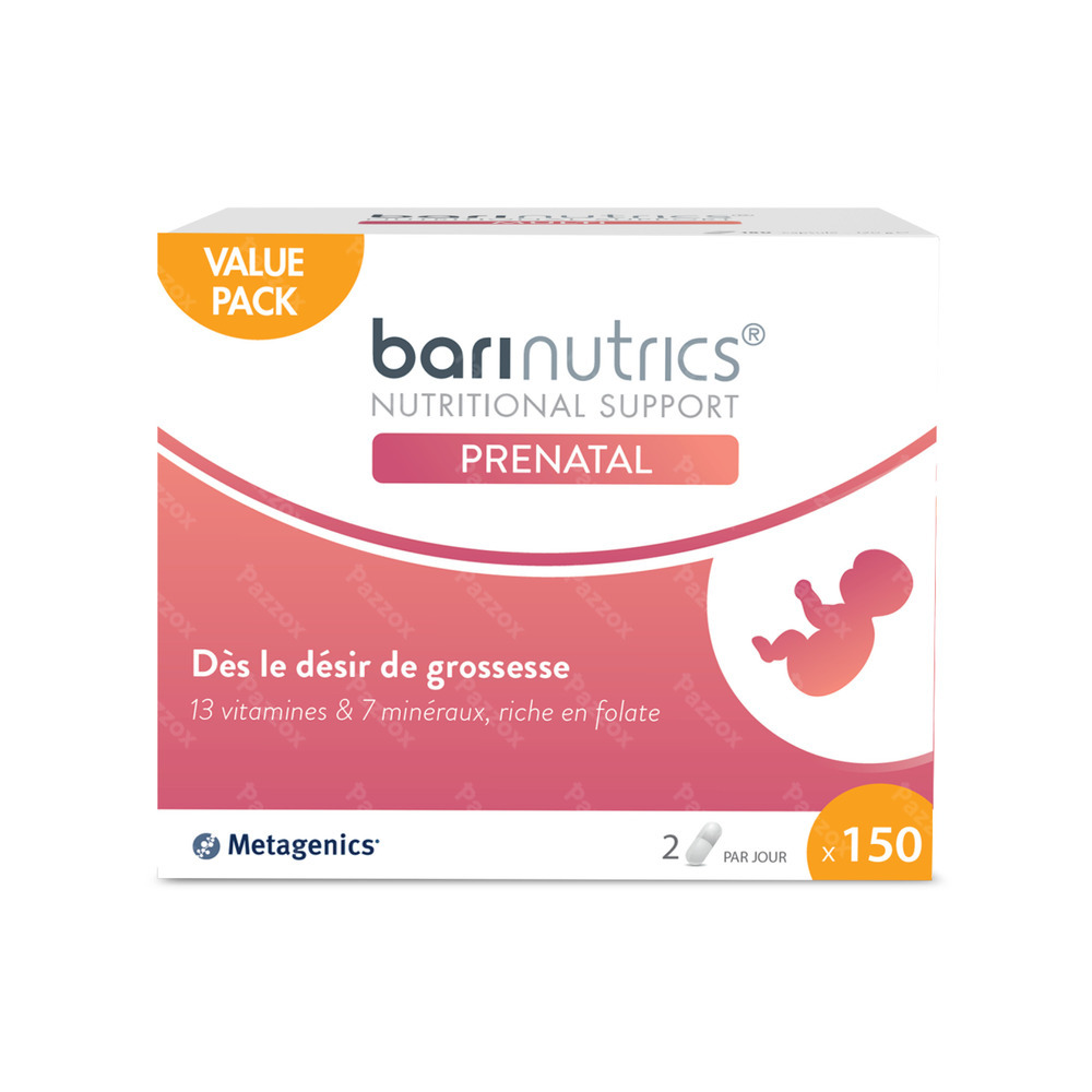 Barinutrics Prenatal 150 Capsules