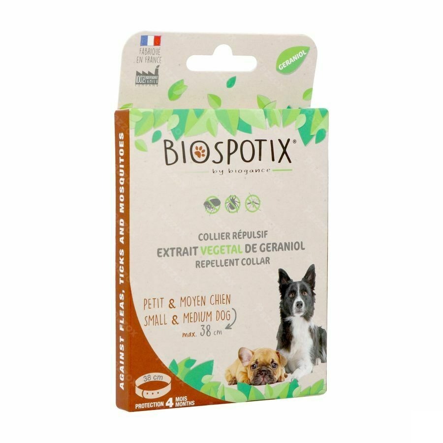 Biospotix Collier Repulsif Chiot-chien S-m 38cm