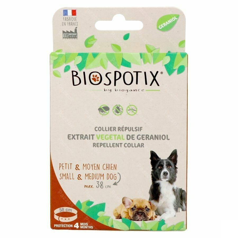 Biospotix Collier Repulsif Chiot-chien S-m 38cm