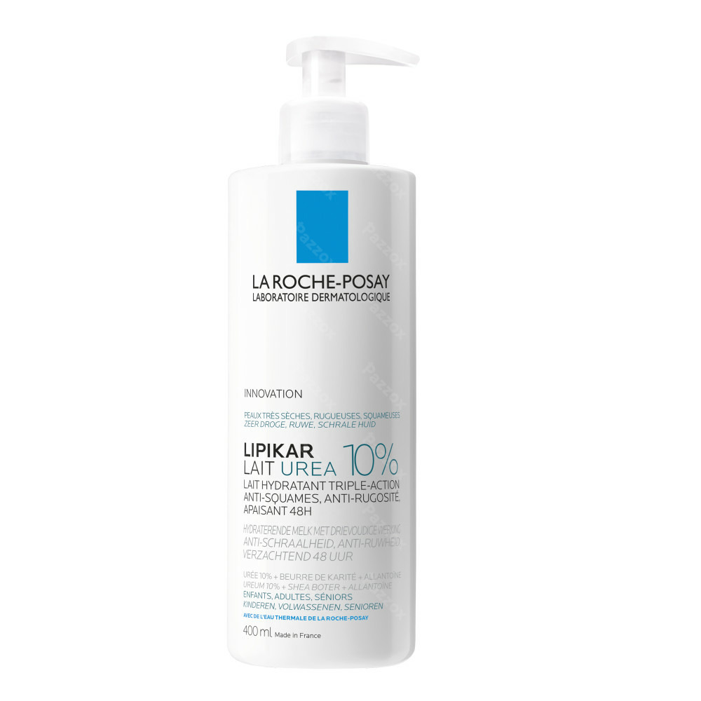 La Roche-Posay Lipikar Urea 10% Peau Très Sèche et Rugueuse 400ml