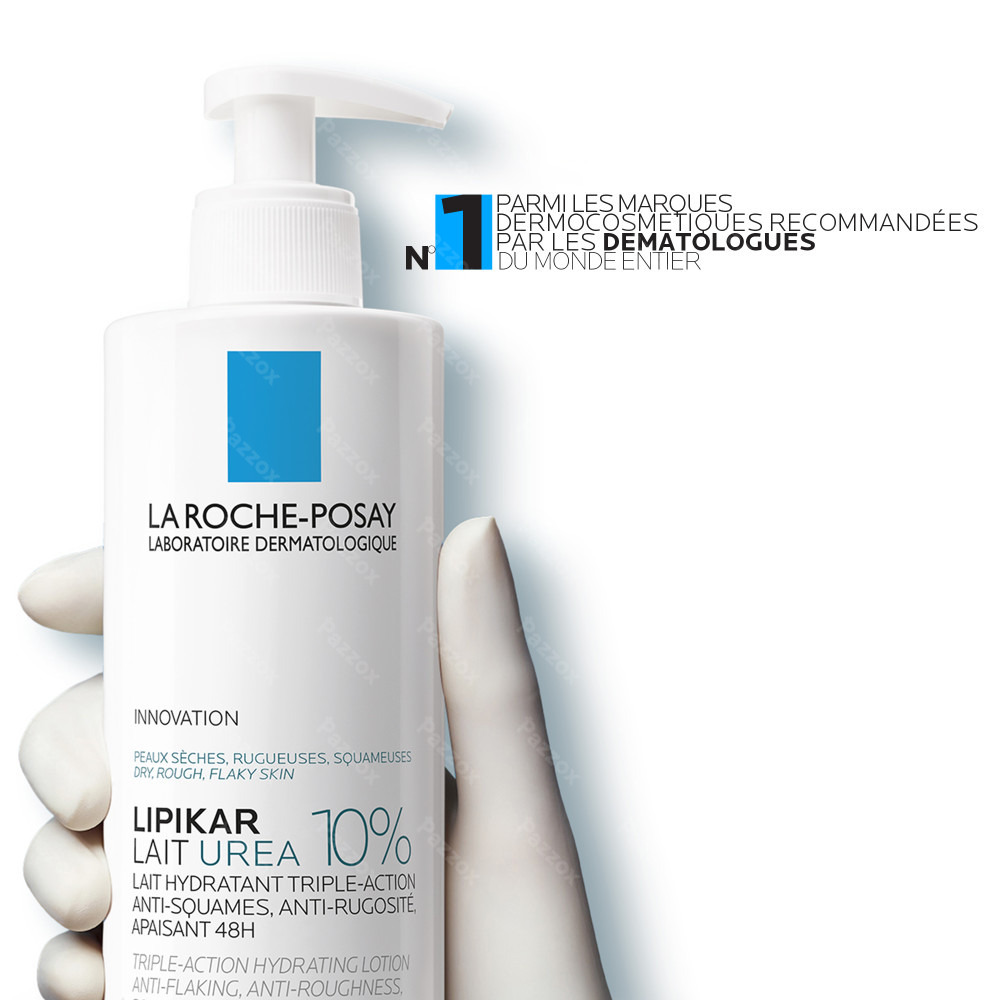 La Roche-Posay Lipikar Urea 10% Peau Très Sèche et Rugueuse 400ml