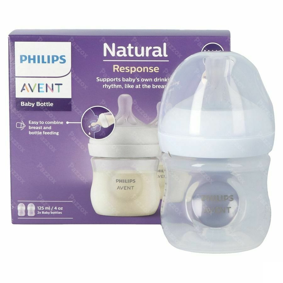 Philips Avent Natural Response 3.0 Biberon Duo 2x125ml