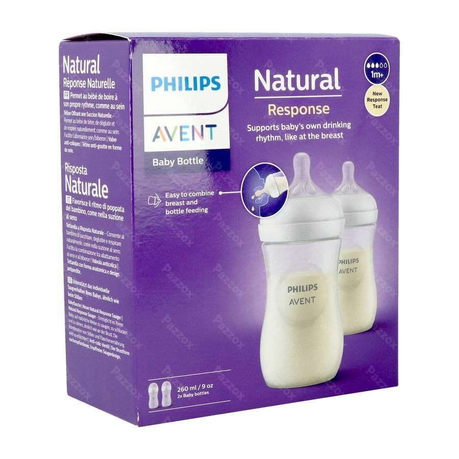 Philips Avent Natural 3.0 Biberon Duo 2x260ml