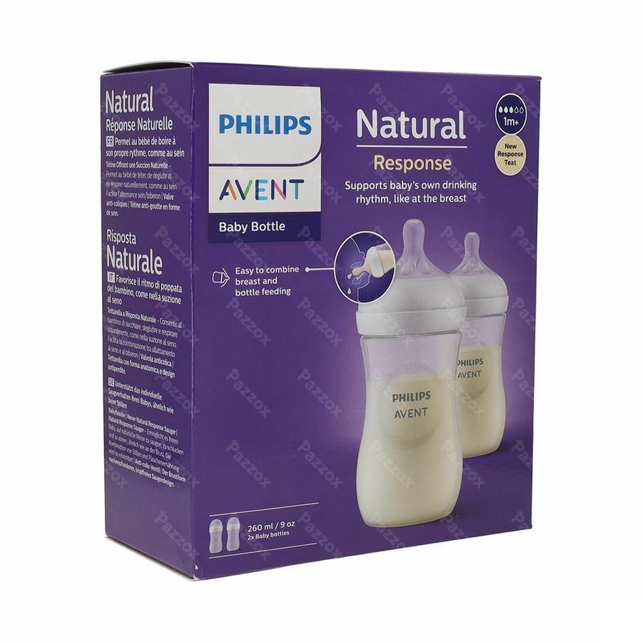 Philips Avent Natural 3.0 Biberon Duo 2x260ml