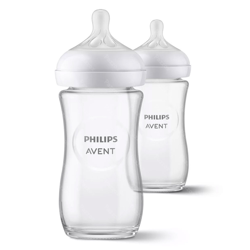 Avent Natural Response 3.0 Biberon Duo 2x240ml Verre