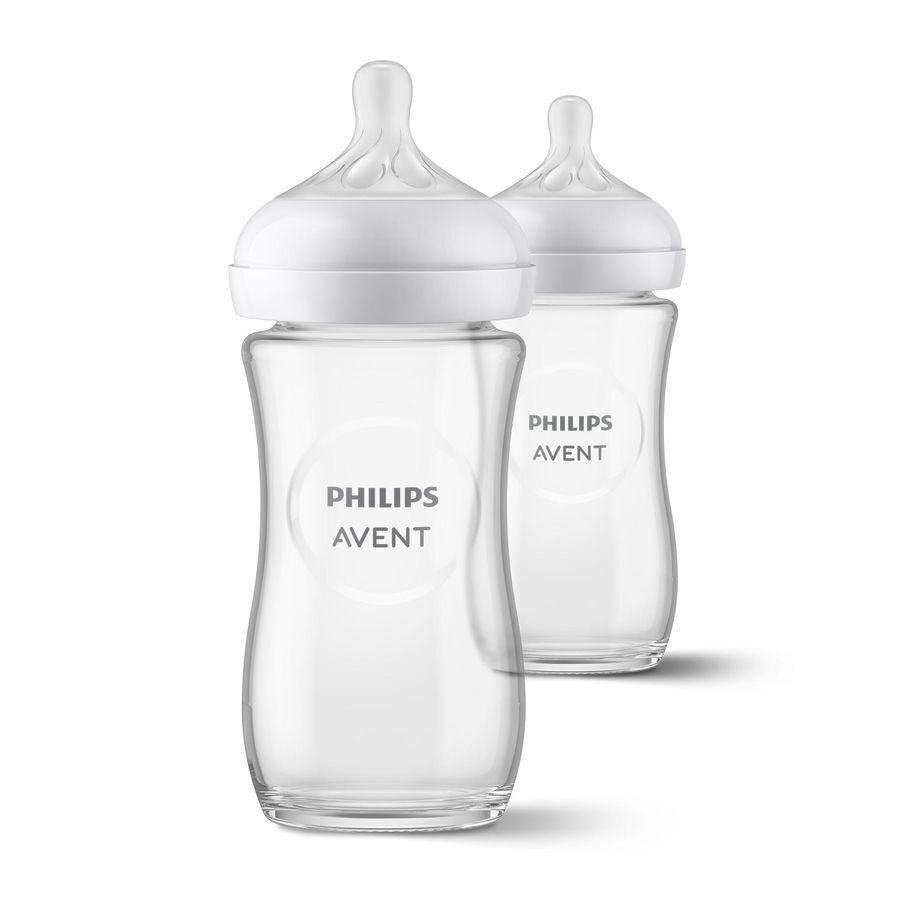 Avent Natural Response 3.0 Biberon Duo 2x240ml Verre