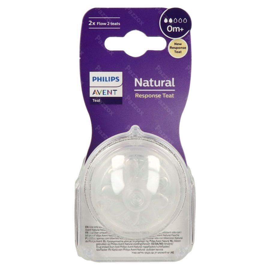 Avent Natural Response Tetine 3.0 0m+ T1