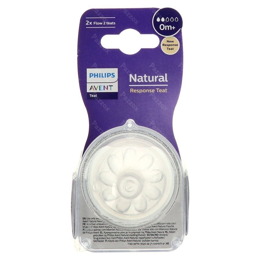 Avent Natural Response Tetine 3.0 0m+ T1