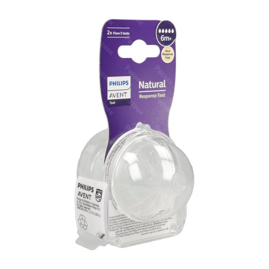 Philips Avent Natural 3.0 Tetine 6m+ T5 1