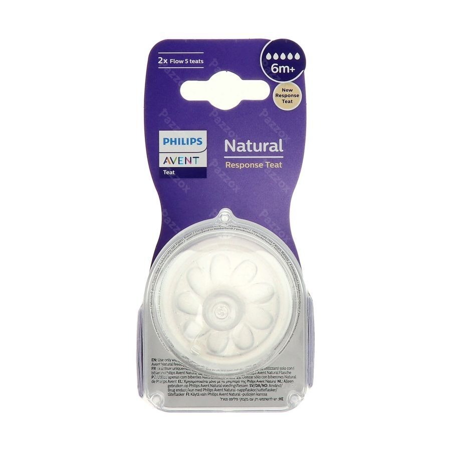 Philips Avent Natural 3.0 Tetine 6m+ T5 1