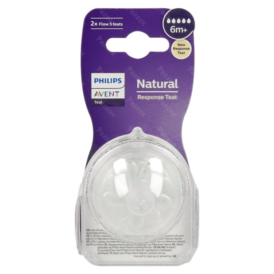 Philips Avent Natural 3.0 Tetine 6m+ T5 1