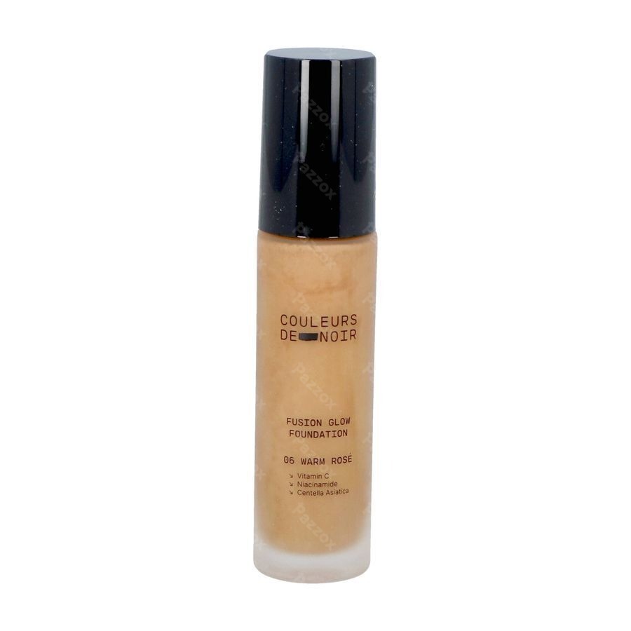Les Couleurs De Noir Fusion Glow Foundation 06 Warm Rosé 30ml