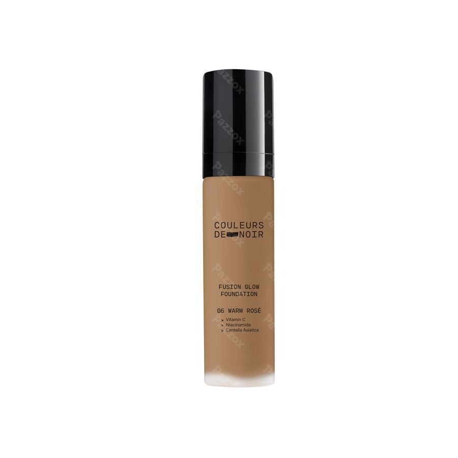 Les Couleurs De Noir Fusion Glow Foundation 06 Warm Rosé 30ml