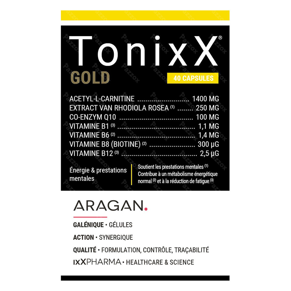 Tonixx Gold 40 Capsules