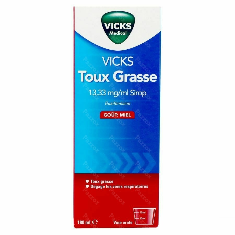 Vicks Toux Grasse Sirop 180ml