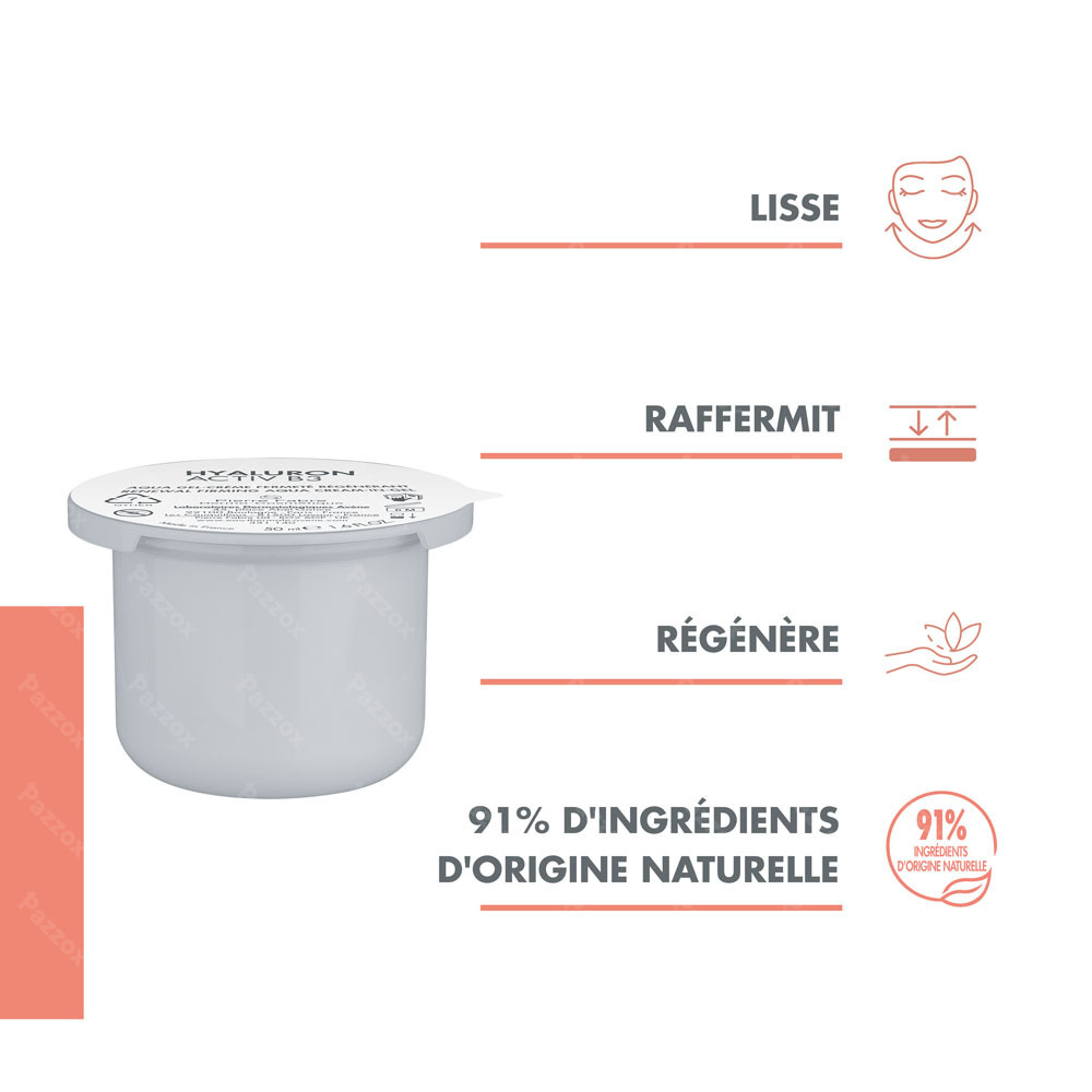Avène Hyaluron Activ B3 Aqua Gel-crème régénération cellulaire recharge anti-âge, Acide hyaluronique & Niacinamide 50ml