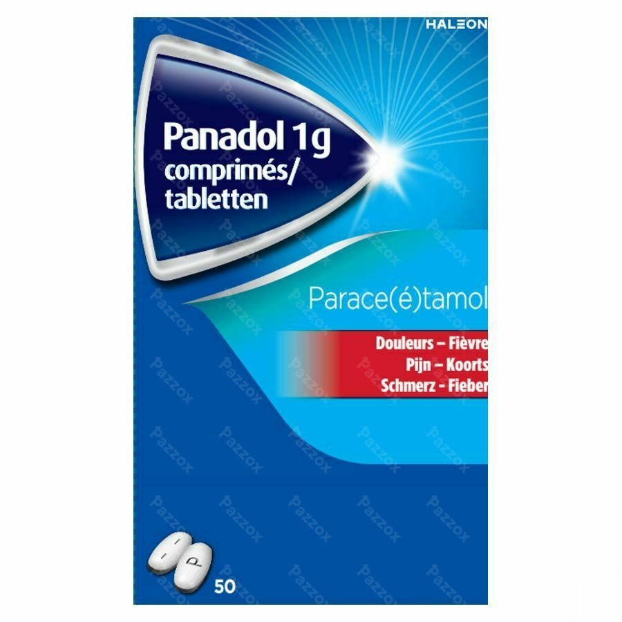 Panadol Bottle Comp 50x1g