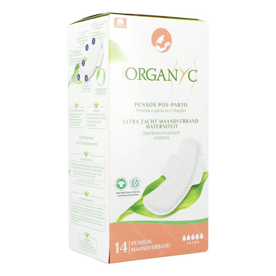 Organyc Maternite Protections Maxi Douceur 14