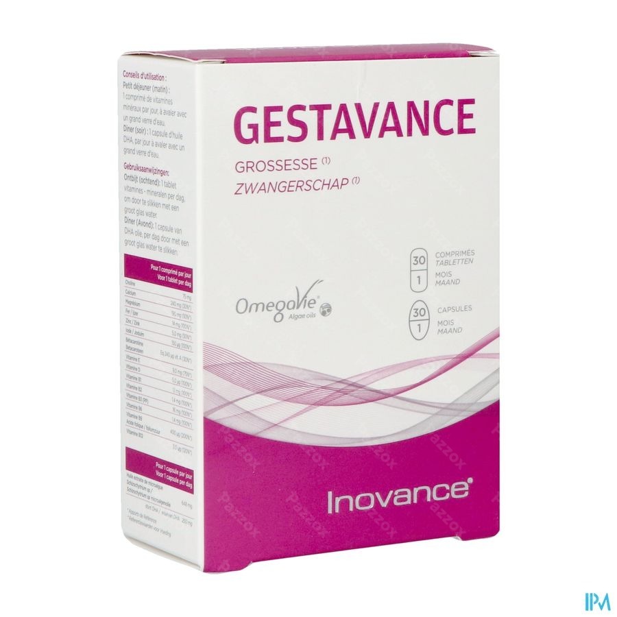 Inovance Gestavance Caps 30+comp 30 Nf