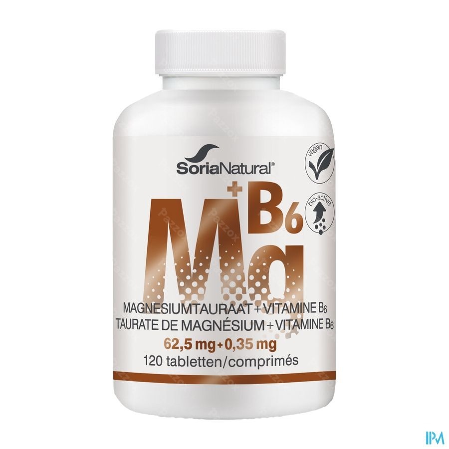 Soria Taurate Magnesium Bio Active Comp 120