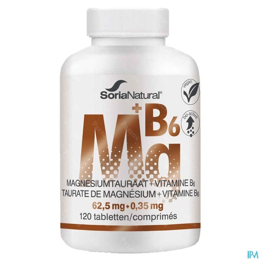 Soria Taurate Magnesium Bio Active Comp 120