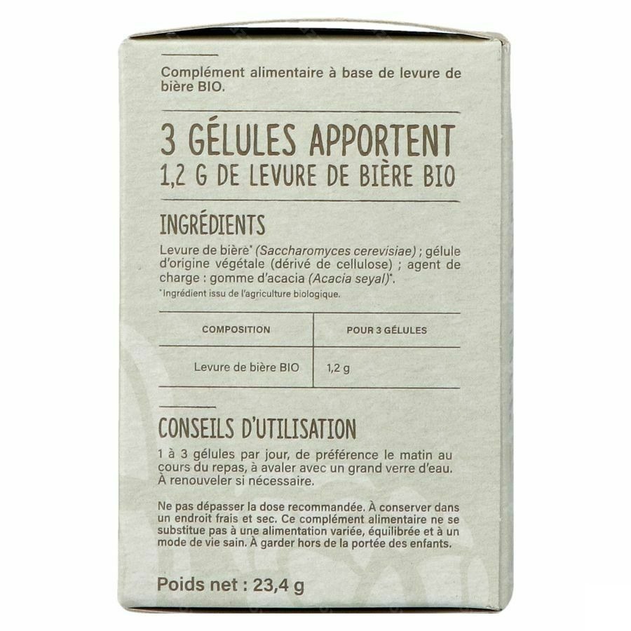 Vitavea Levure Biere Bio Caps 45